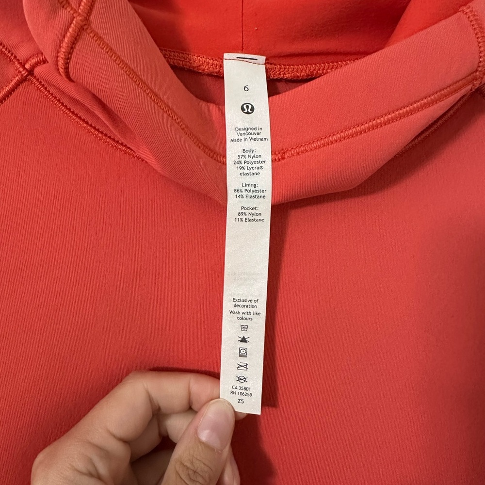lululemon athletica Red Hoodie - Picture 5 of 7